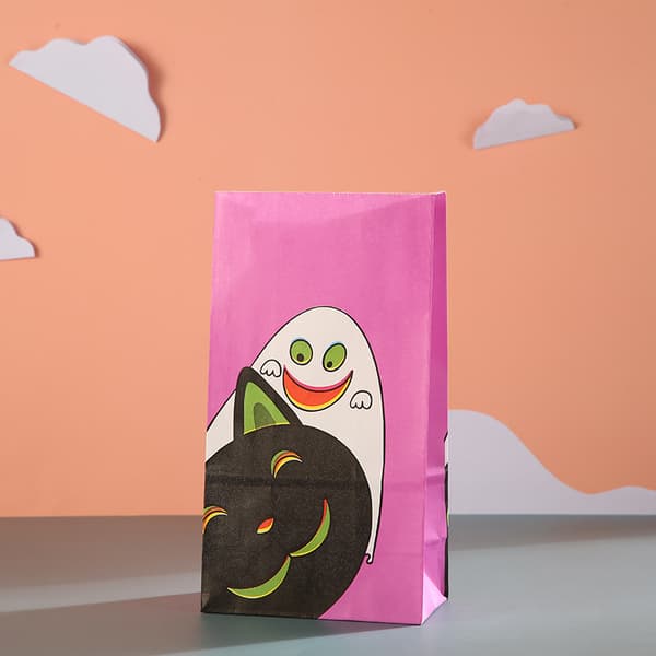 Halloween Trick or Treat Bags: 12 Pcs Paper Candy Bags for Kids' Party Favors
