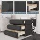 MFurn French Style Bedside Table with Three Drawers, Lightweight Luxury High End
