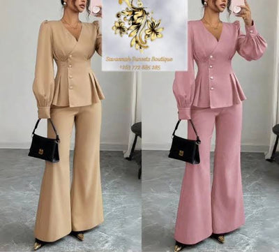 Ladies 2pc Elegant Outfits-Various Colours