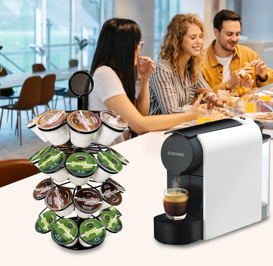 Coffee Capsule Holder Rotating Capsule Coffee Display Holder Coffee Capsule Holder Size 36 Large