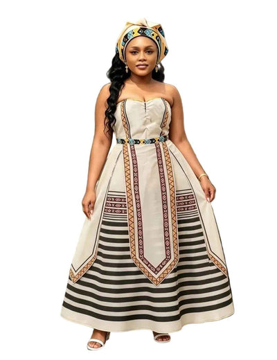 Ladies Elegant Traditional Dress for Women Ethnic Evening Gown
