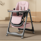 MBaby 3-in-1 Adjustable Baby High Chair – Reclining, Folding & Convertible