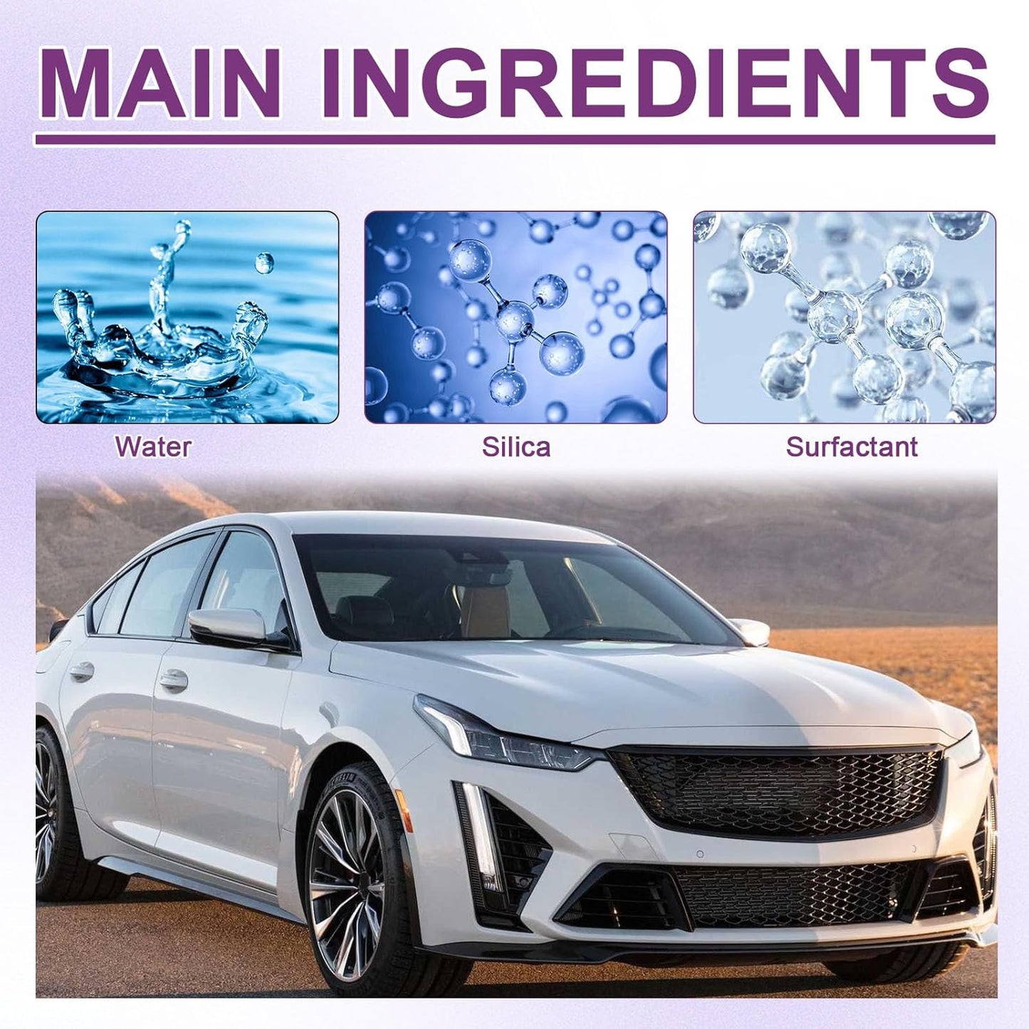 6-in-1 High Protection Car Coating Spray – Cleans, Polishes & Protects All Surfaces Effortlessly