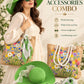 Ladies Summer Hat Combo-4pc set