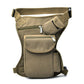 Multifunction Outdoor Canvas Bag Leg Bags Kit Motorcycle Riding Waist Purse