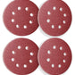 Velcro Sanding Discs With Holes 125mm-each