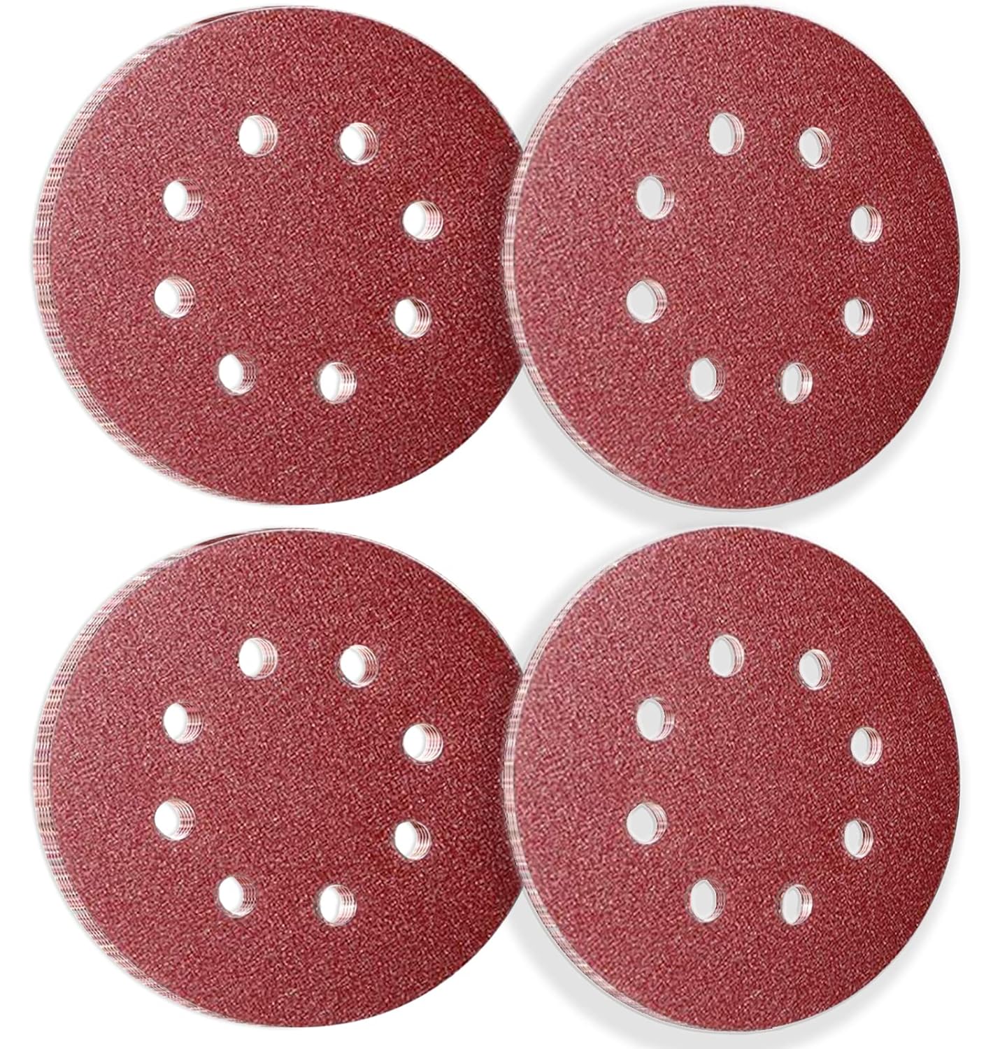 Velcro Sanding Discs With Holes 125mm-each