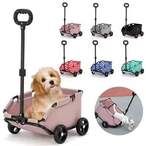 Pet Travel Stroller Dog Cat, Dog Pram Ultra Light for Travelling Shopping Walking Playing.