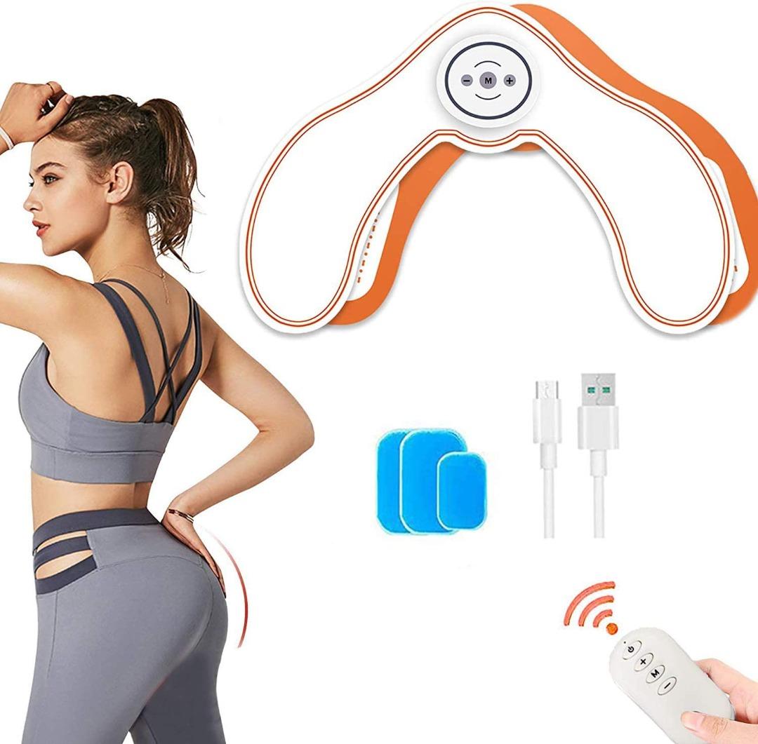 Hips trainer EMS Muscle Stimulator,Electronic backside Muscle Toner, Smart Wearable Buttock Toner trainer For Women. Remote Control