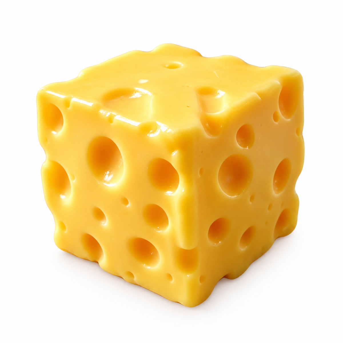 Cheese Squishy Toy, Soft Swiss Cheese Sensory Fidget