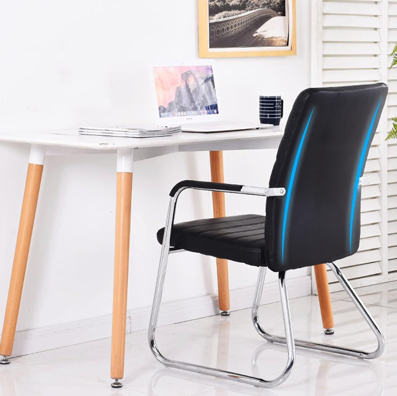 MFurn Executive Office Chair With Back Lumbar Support