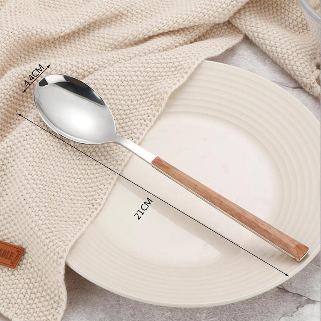 Stainless Steel Flatware Tableware Spoons-6pcs