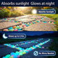 Glow in the Dark Garden Stones, Colorful Luminous Pebbles, 200pcs