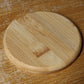 6-Piece Round Wooden Coaster Set – 10cm Bamboo Drink Coasters for Coffee Tables, Mugs & Small Plants