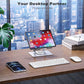 MTech Aluminium Tablet Stand Holder – 360° Rotating, Adjustable Multi-Angle Tablet & Smartphone Holder