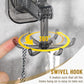 MHome Wall & Ceiling Rotary Hook – 6-Claw Swivel Suction Hook for Bathroom & Kitchen Storage