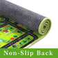 Children's Educational Road Traffic System Multicoloured Play Mat for Playing with Cars