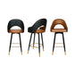 MFURN  High Kitchen Island Chair – Adjustable 360° Swivel Bar Stool, PU Leather, Chrome Base- Various Options