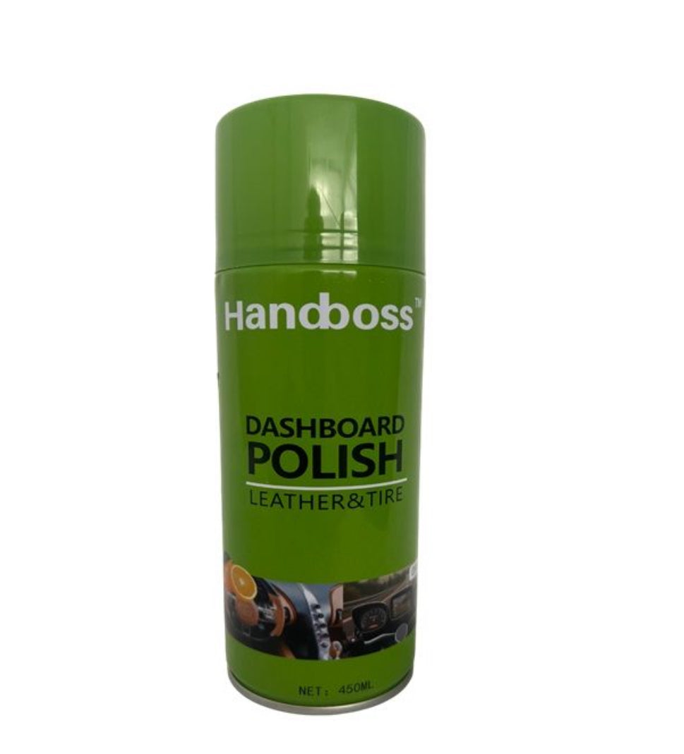 HANDBOSS Dashboard Polish: Revitalize Leather & Tyre Brilliance