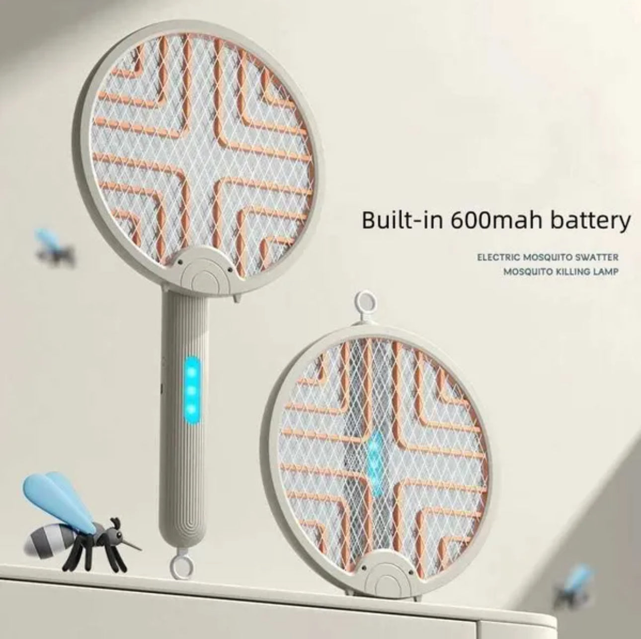 MHome 3:1 Foldable Mosquito Zapper Wand USB