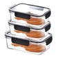 MHome Acrylic 3pc Food Storage Set