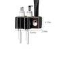 MHome Toothbrush Holders For Bathrooms, Toothbrush Wall Mounted Dispenser，With Toothbrush Cup,Tray Toothpaste Dispenser