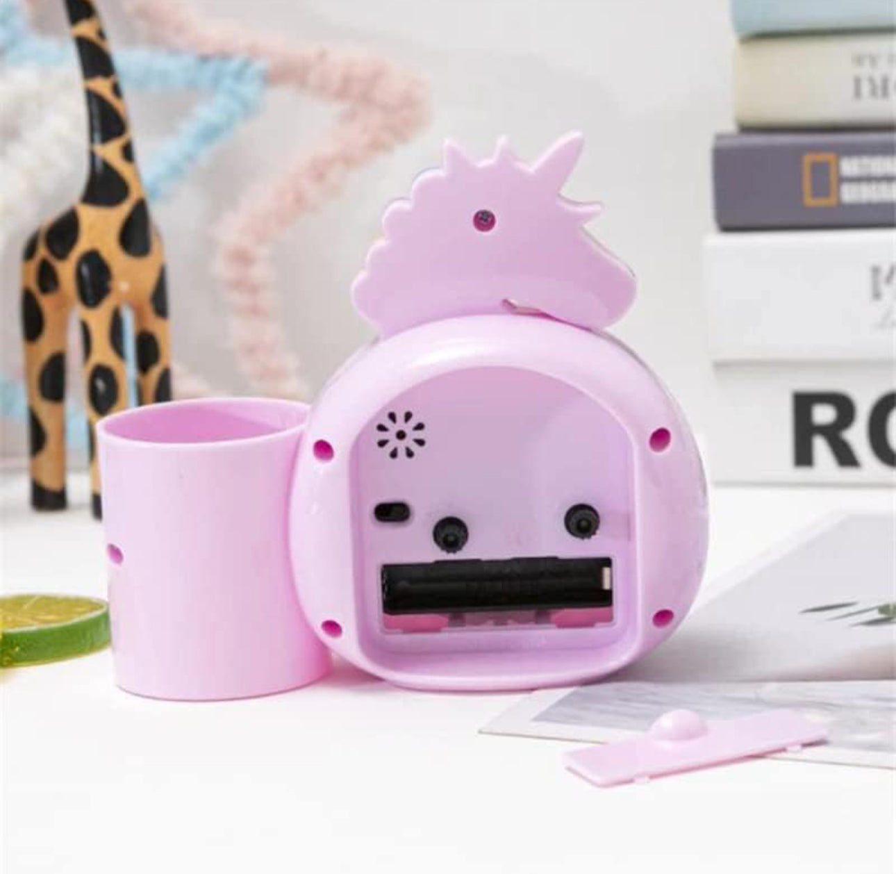 Kids Unicorn Theme Vintage Alarm Clock-Various Colours