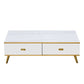 Modern Coffee Table Available In Black or White