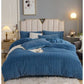 MHome 5pc Corduroy Comforter Set-Various Colours