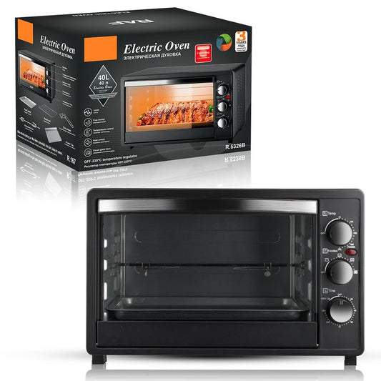 RAF Household Multifunction Oven  40L Large Capacity 2Color 1500W Fully Automatic Intelligence  Visual Electric Oven