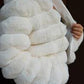 Ladies Quilted Faux Fur Jackets-Various Colours