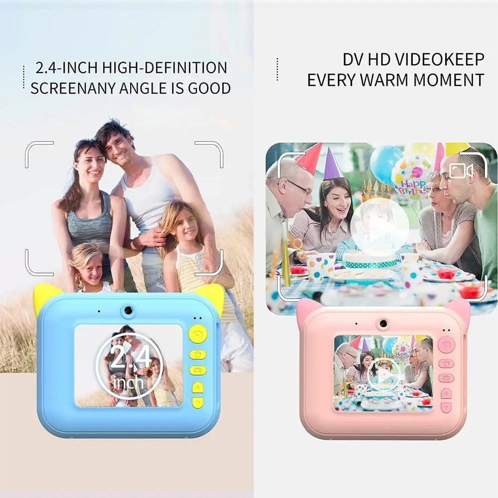 Kids Instant Print Camera