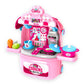 MKids Portable Kitchen Role Play Set & Suitcase Toy - Toys for Girls