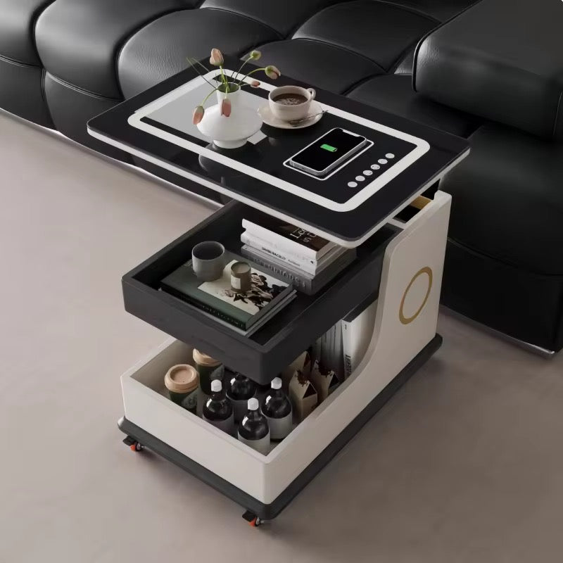MFurn Ultimate Modern Side Table for Home with Touch Screen & Speaker - Pre-Order Sales Now Available