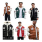Men’s Windbreaker Drawstring Hooded Puffer Coat-Various Colours