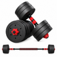 Pro-Sportz 20kg Adjustable Dumbbell and Barbell Set with Connecting Rod