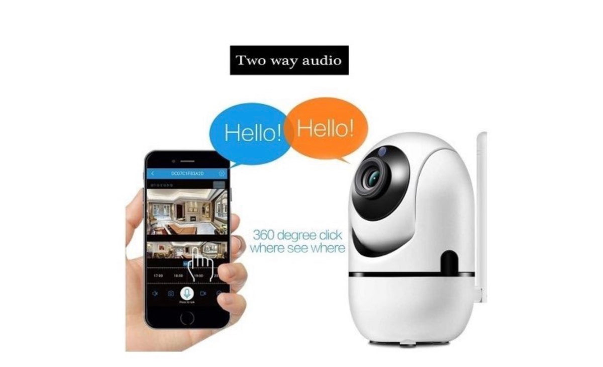MKids HD Wireless Nanny Camera Baby Monitoring System with HD 1080P WIFI