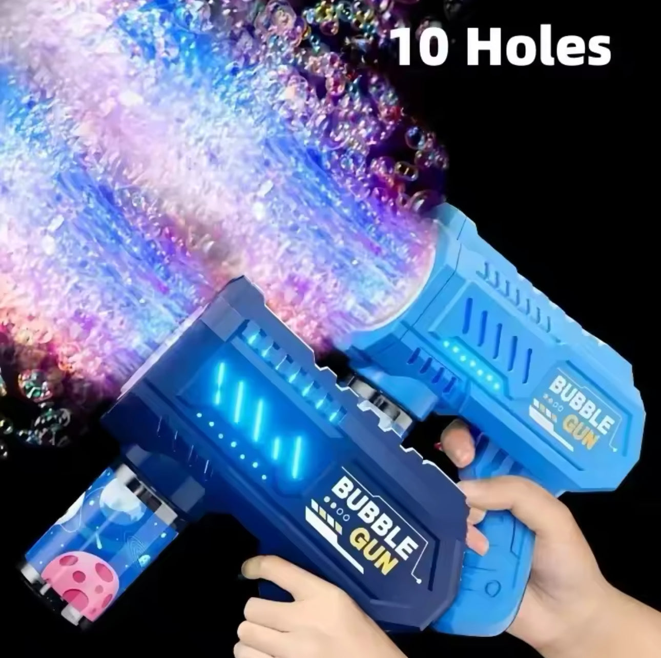 Children Electric Bubble Gun Rocket Soap Automatic bubble machine Kids Summer Outdoor Bubble Blowing Toys for Kids