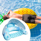 Inflatable Pool Float with Canopy with Cup Holder Compact Lounger for Lake Summer Beach-Various Options