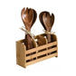 MHome Wooden Utensil Storage