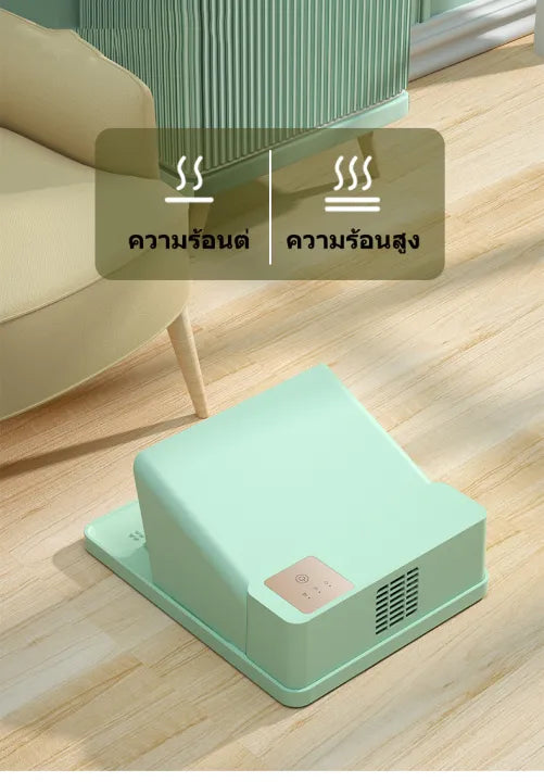 Desktop heater Multifunctional foot warmer Quick heating in 3 seconds, easy to operate. Efficient and convenient