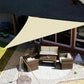 MHome Sunshade Net Triangular UV Protection, For Outdoor Patio, Garden Gazebo, Pool Decks-Various Options
