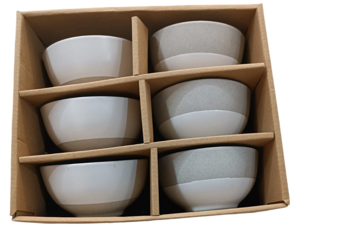 Ceramic Bowl Set 6pc