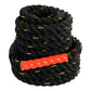 Battle Rope Outdoor Sports Battle Rope, Men's and Women's Physical Capacity Training Ropes, Rope Skipping, Rope Throwing, Bold 38mm is Wear-Resistant and Durable (Size : 9m)