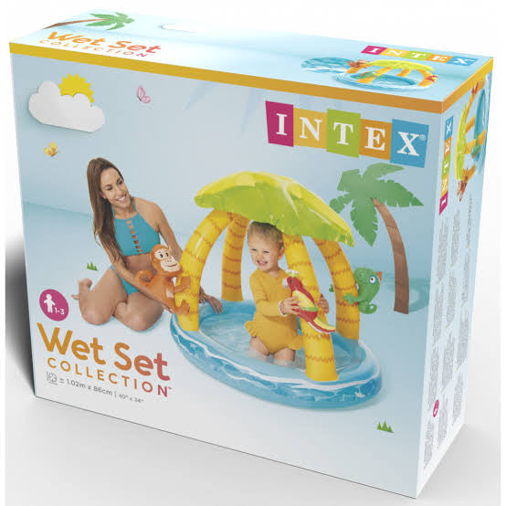 Tropical Island Baby Pool