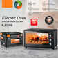 RAF Household Multifunction Oven  40L Large Capacity 2Color 1500W Fully Automatic Intelligence  Visual Electric Oven
