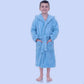 Kids Plush Hooded Robes