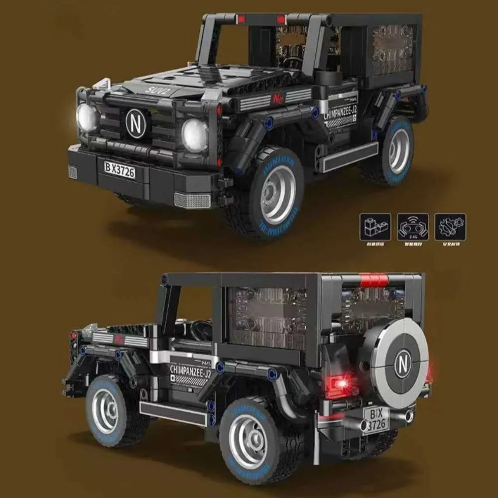 MKids Remote Control Off-Road Racing Pickup Truck Building Block Set (678 or 571 Pieces)