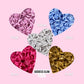 Heart Shaped Blossom Eyelash Extensions Fanning Glue Rings