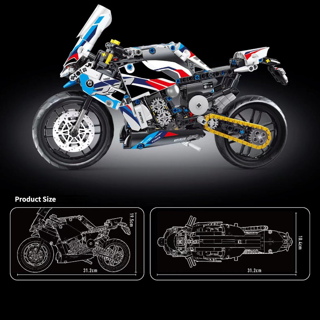 BMW 1000RR Motorcycle Building Block